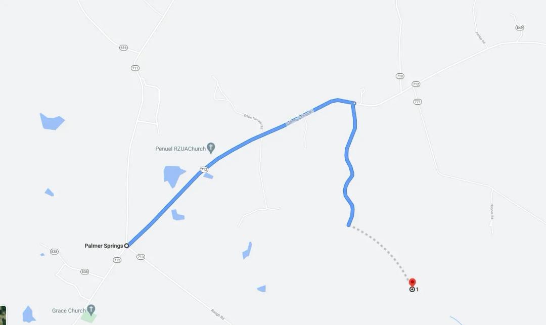 5.98 Acres for Sale in Mecklenburg County Virginia for $299 a month!!