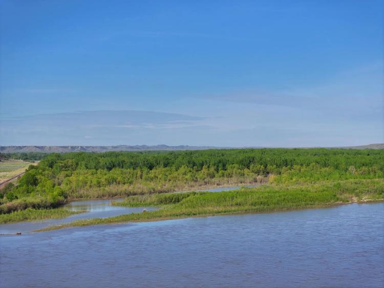 Oxbow on the Yellowstone