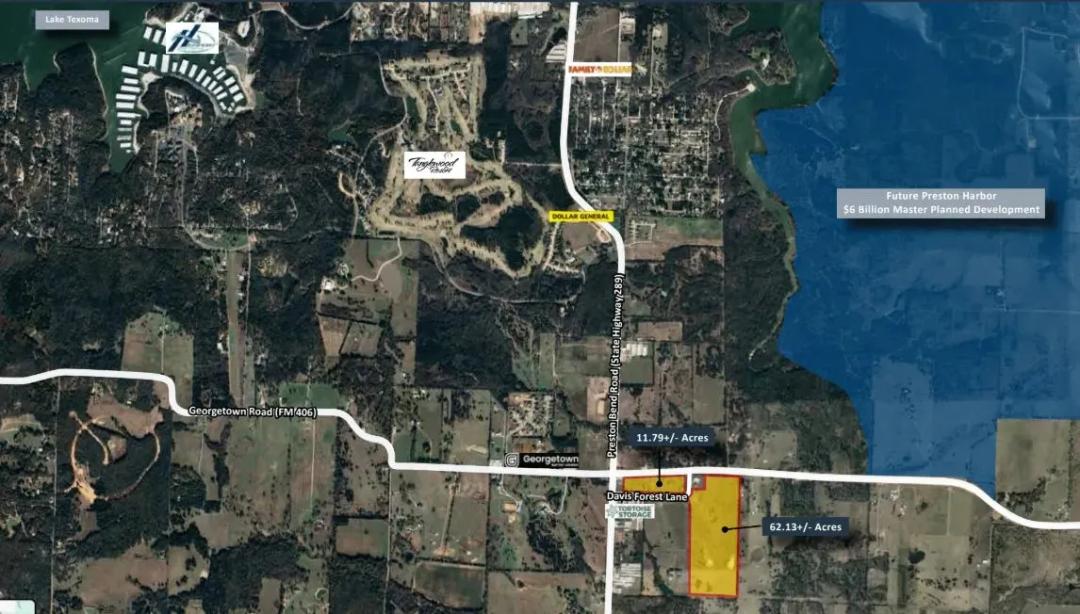 62.13+/- Acres & 11.79+/- Acres | Pottsboro ETJ