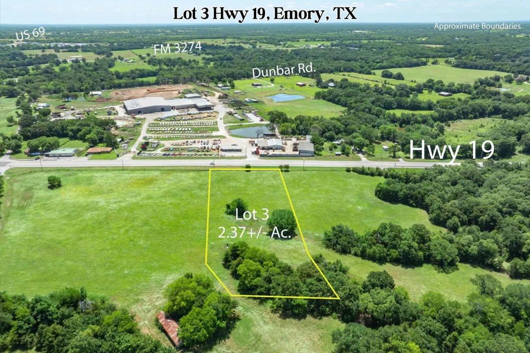 Lot 3 State Hwy 19, Emory, Texas 75440