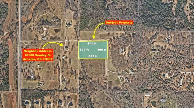 5.68 acre Vacant Land Below Market Value! 25-minutes to Oklahoma City!