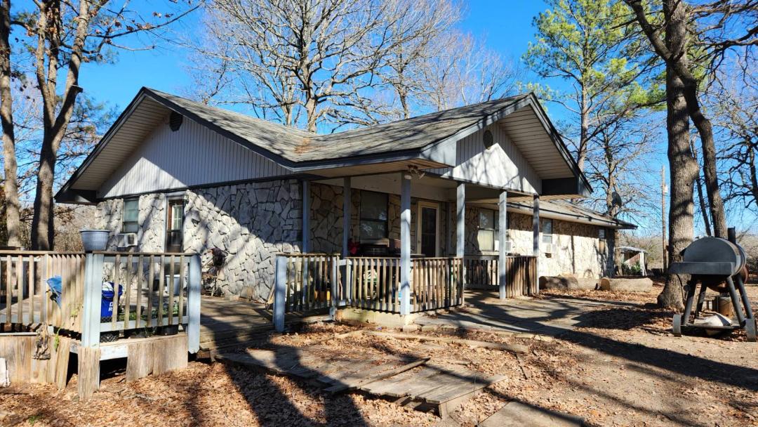 Home on 34.67 acres with 2 creeks