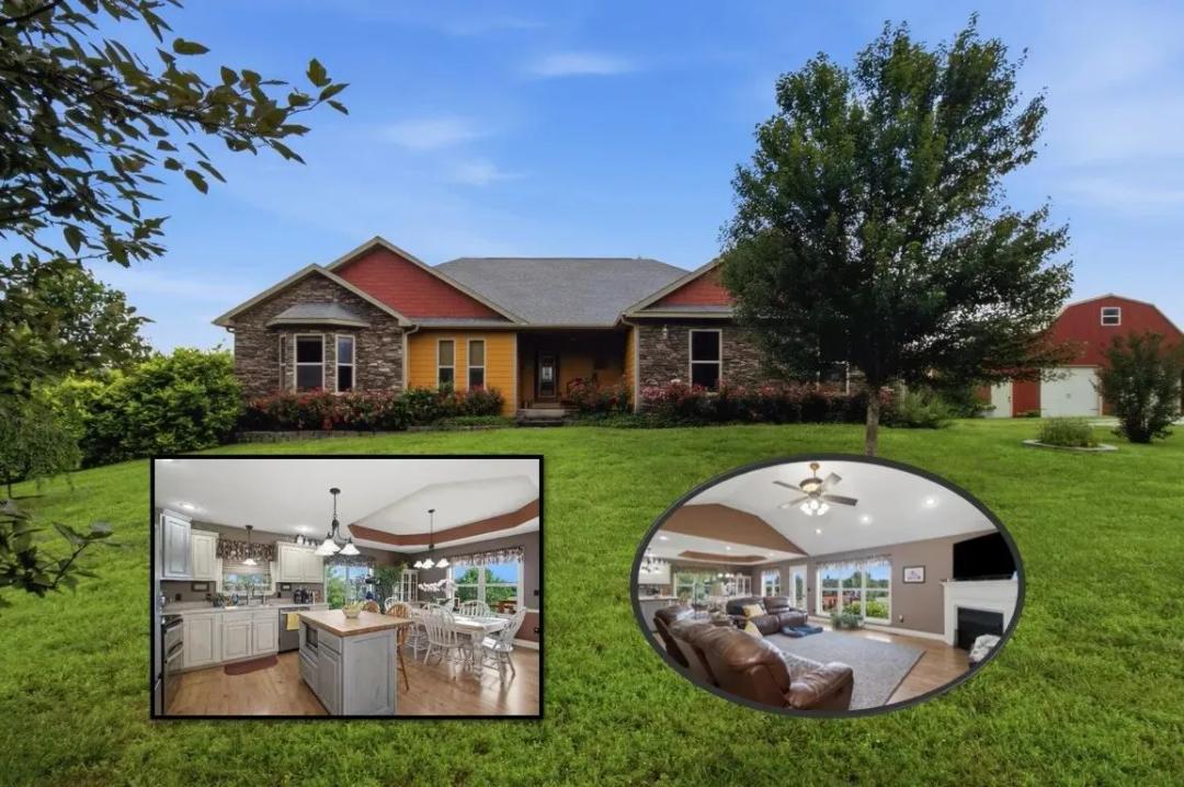 Beautiful Hobby Farm in West Plains, MO with Shop & Orchard