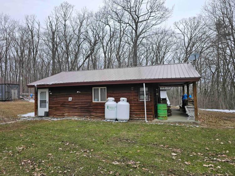 Cabin with 50 acres of Hunting and Recreational Land bordering State Forest in Orange NY Goundry Hill Road
