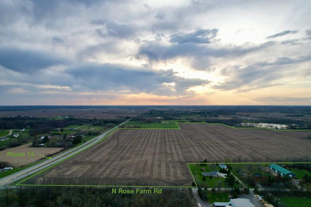 Rte 14 and N Rose Farm Tillable
