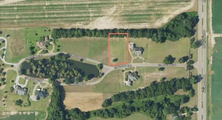 1.09 Acres in Coahoma County (LOT 4 Cypress Ridge) in Clarksdale, MS  
