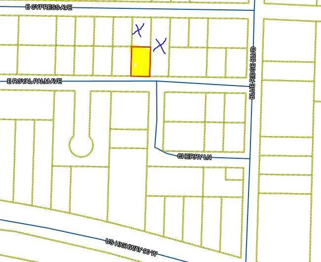 Lot in Rural Residential area with room to grow