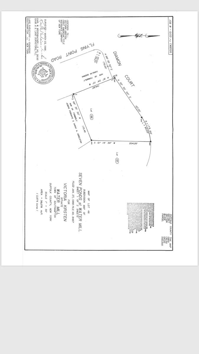 0.87 Acres at 2 Diamon Ct
