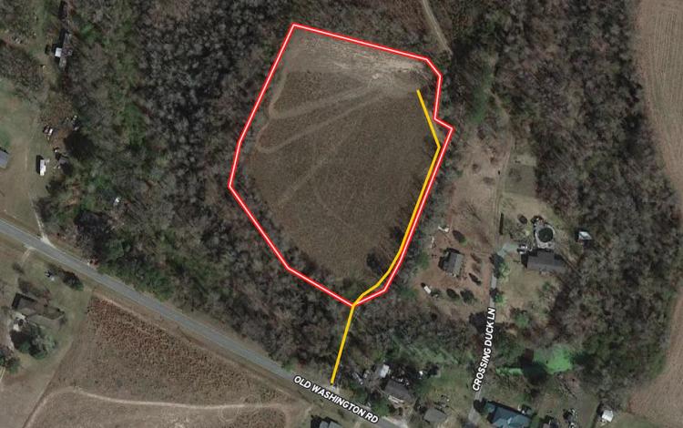 UNDER CONTRACT!!  3.95 acres of Residential Timberland Land For Sale in Pitt County NC!