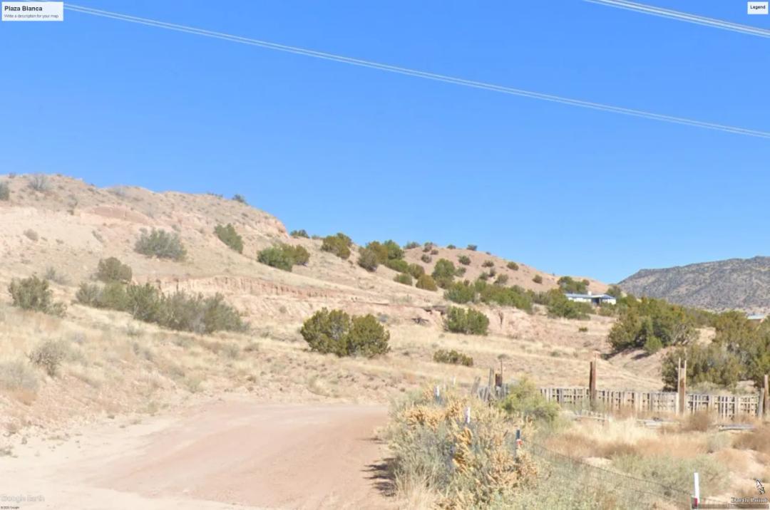 Abiquiu New Mexico rolling hills scenic views.  Mobiles allowed. 2 adjoining lots