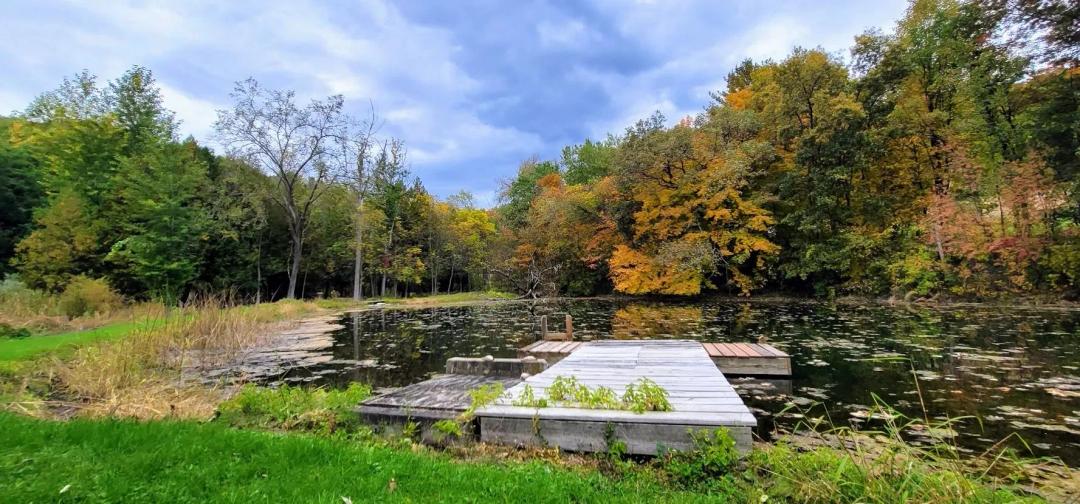 Country Home with Trout Fishing and Pond Richland County WI
