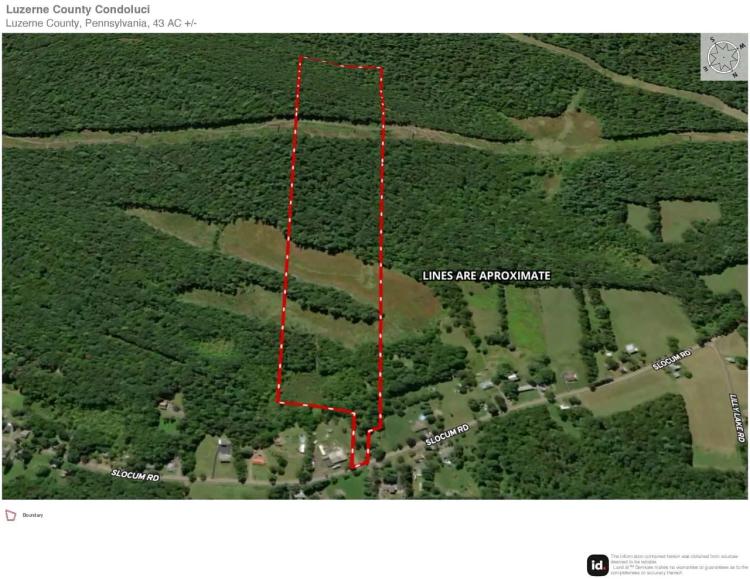 LUZERNE COUNTY - 1045 SLOCUM RD. - 37.119 ACRES
