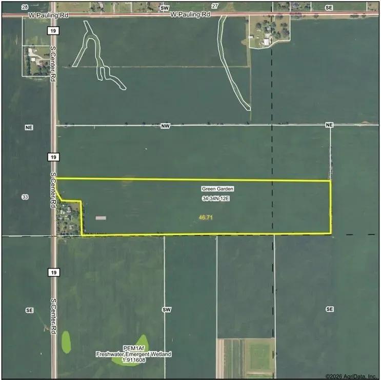 47 Ac Green Garden Township Farm