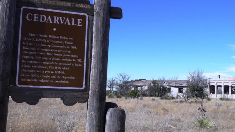 Ghost town of Cedarvale New Mexico - 3 Adjoining Lots