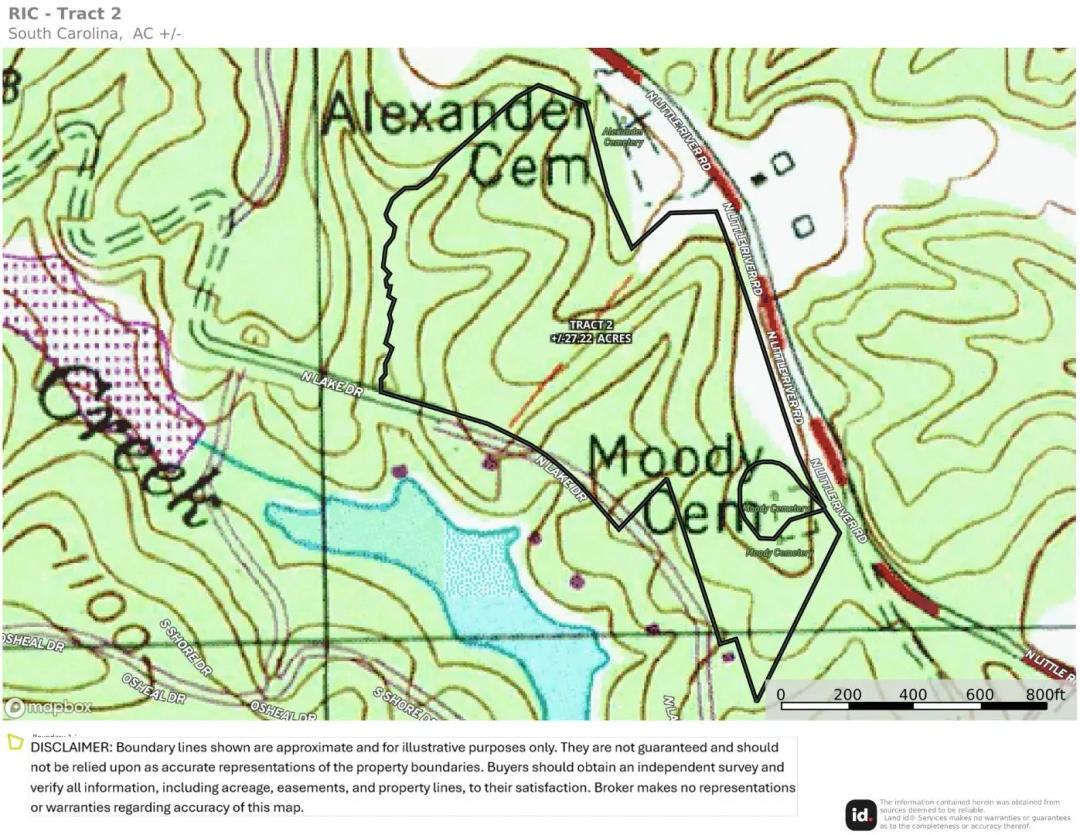 +/- 27.22 Acres - Tract 1 on N Little River Road in Tamassee, SC