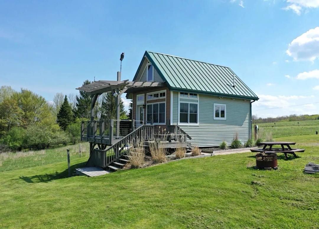 Architecturally Designed Tiny Home with Views near State Land in Scio NY 5331 Wadsworth Hill Rd