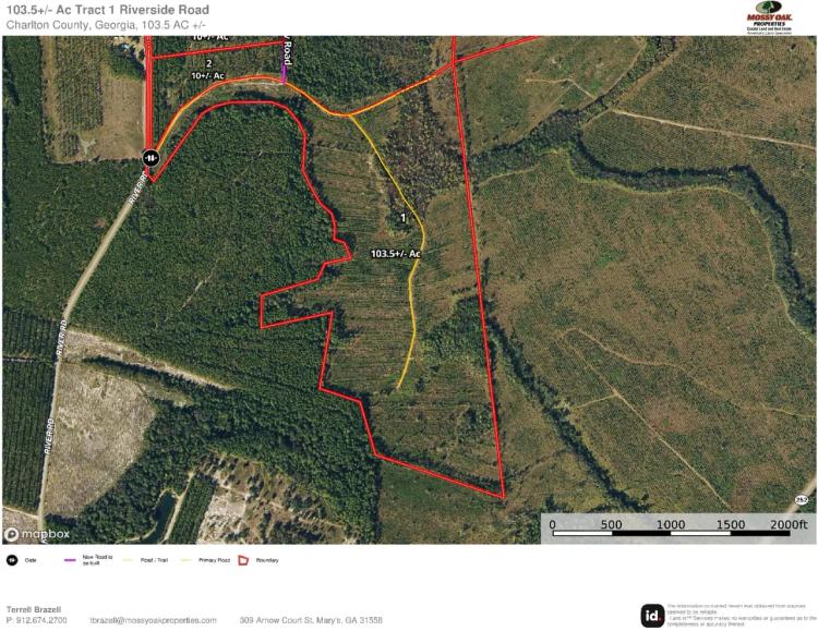 103.5+/- Ac Tract 1 Riverside Rd