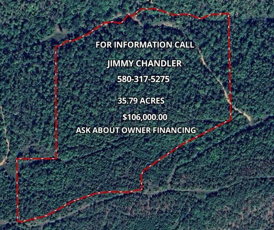 35.79 CREEK FRONT ACRES IN THE MOUNTAINS OF SE OKLAHOMA FOR SALE