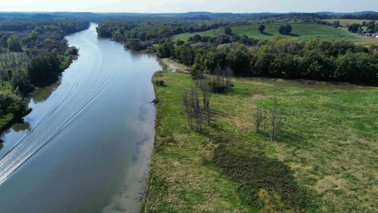 Private 53 acre Island located on the Seneca River in Weedsport NY Hickory Island