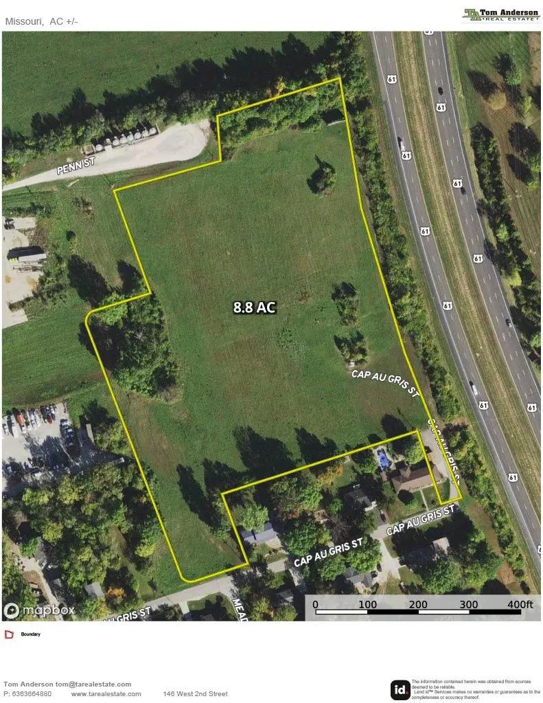 8.8 ACRES | COMMERCIAL DEVELOPMENT OPPORTUNITY | HIGHWAY 61 FRONTAGE | TROY, MO