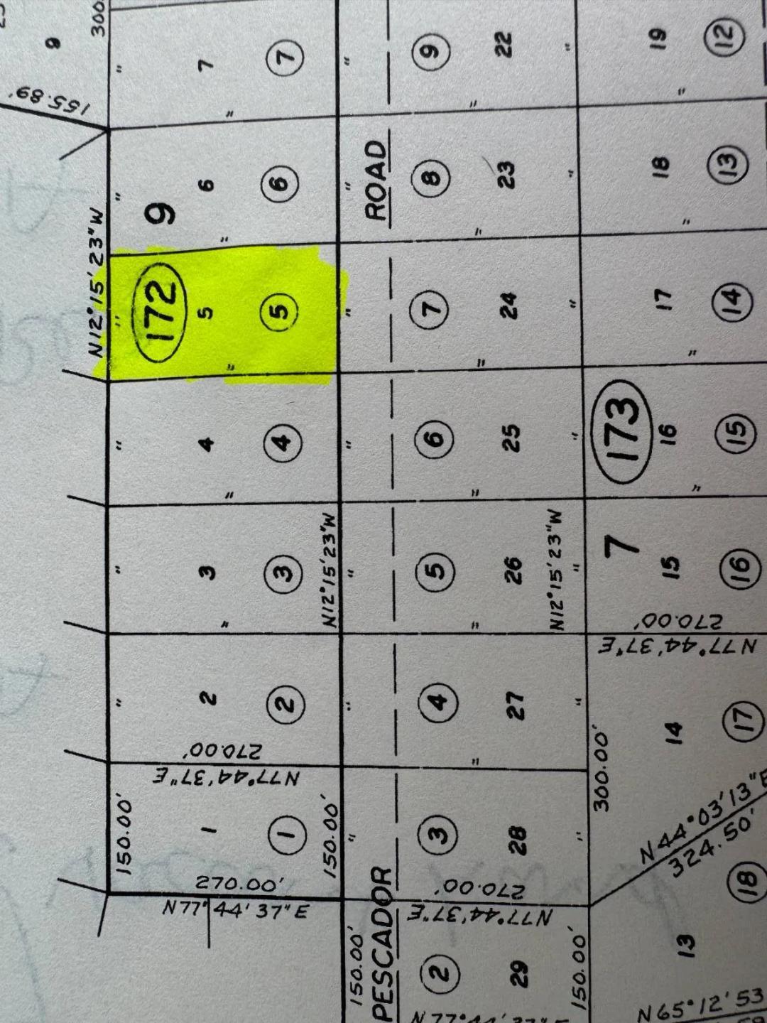 0.92 Acres at 5 Pescador Road
