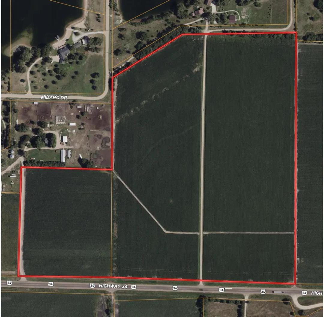 Prime Development Land Along Highway 34 – Grand Island, Nebraska 