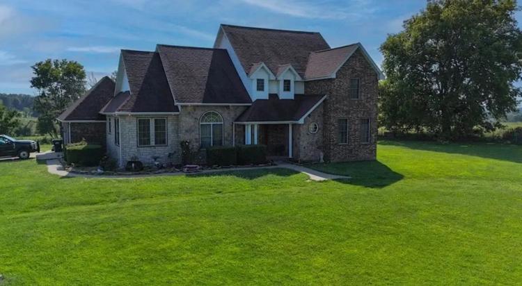 Custom Built Brick Home And Acreage