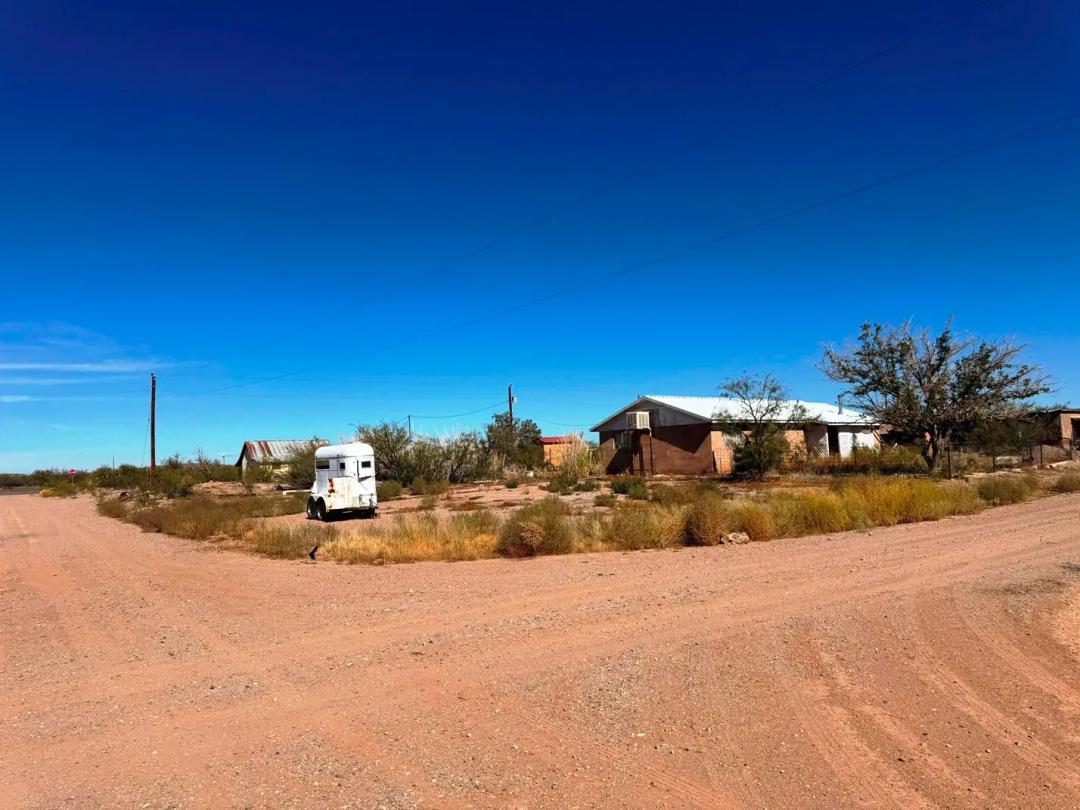 Corner Lot Just South of HWY 9 in Hachita - Power at the Lot 