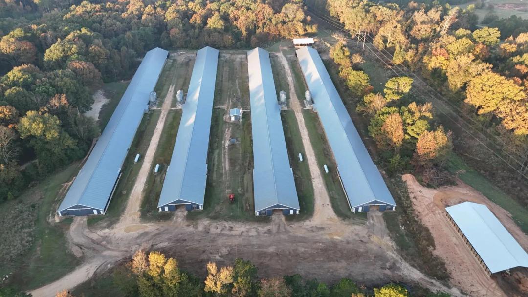 11.77 Acre in Poultry Farm with a Home in Union Parish, LA 