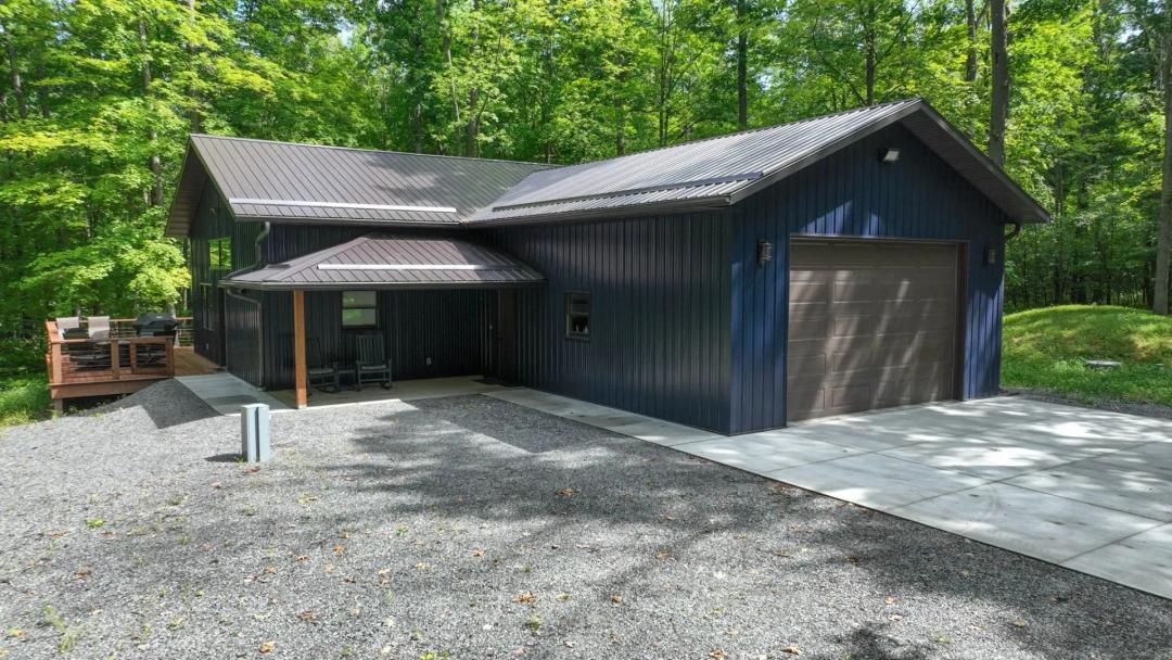 Legacy Whitetail Retreat — 65 Acres with New Custom Hunting Cabin off Dead-End Road in Clark County, Wisconsin