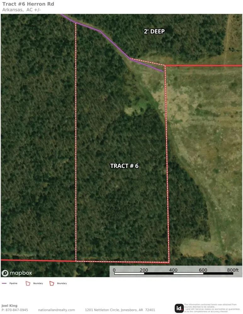 21.00 Acres at 9998 Herron Rd