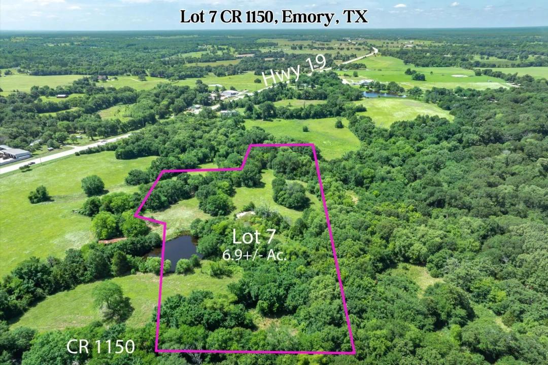 Lot 7 RS County Road 1150, Emory, Texas 75440