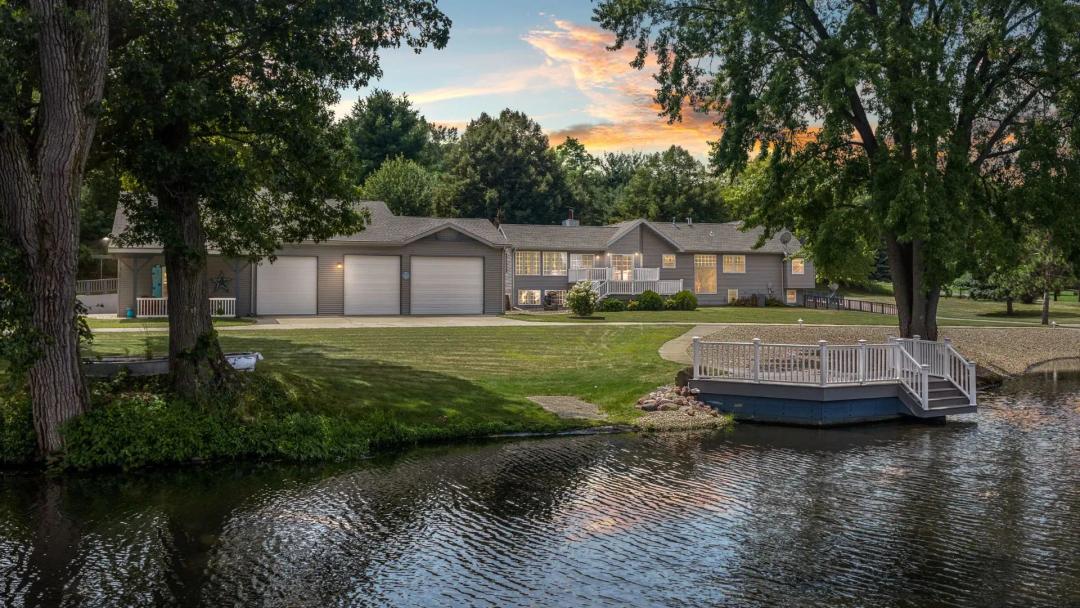 3 Bedroom Home on 5.38 Acres with Duck Creek Frontage