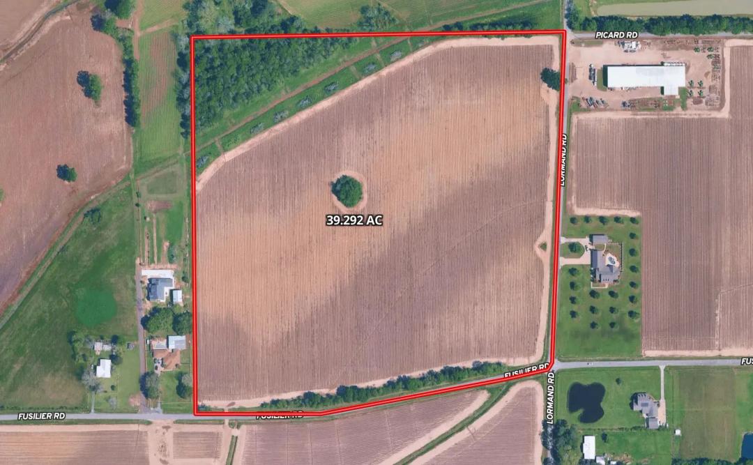8200 Fusilier Road, 39 Acres, Maurice, La. Vermilion Parish