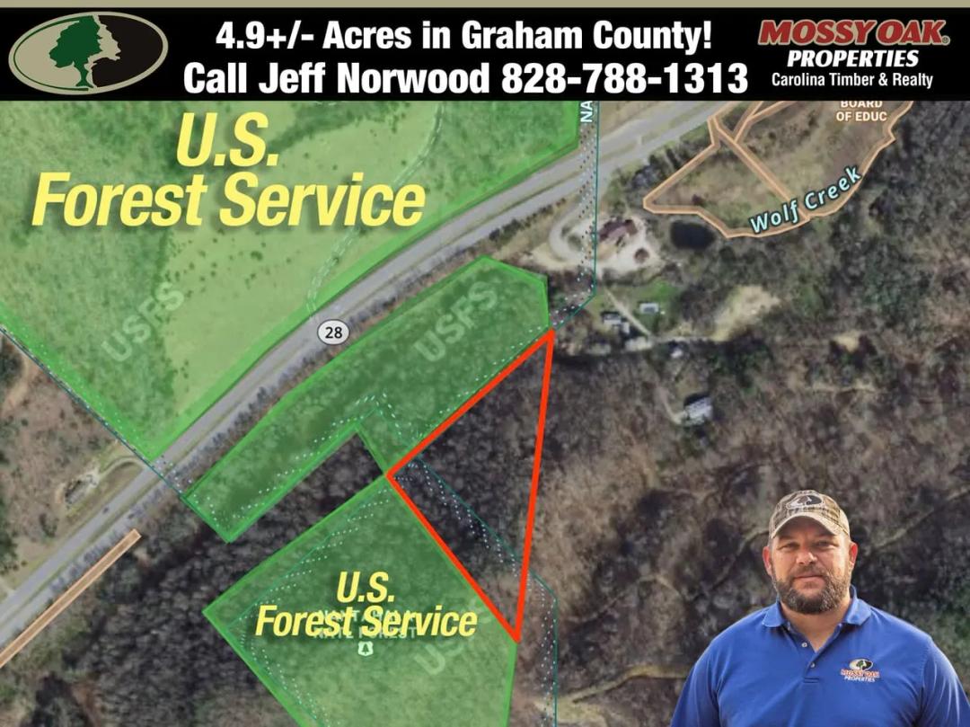 4.9+/- Acres Bordering U.S. Forest Service!