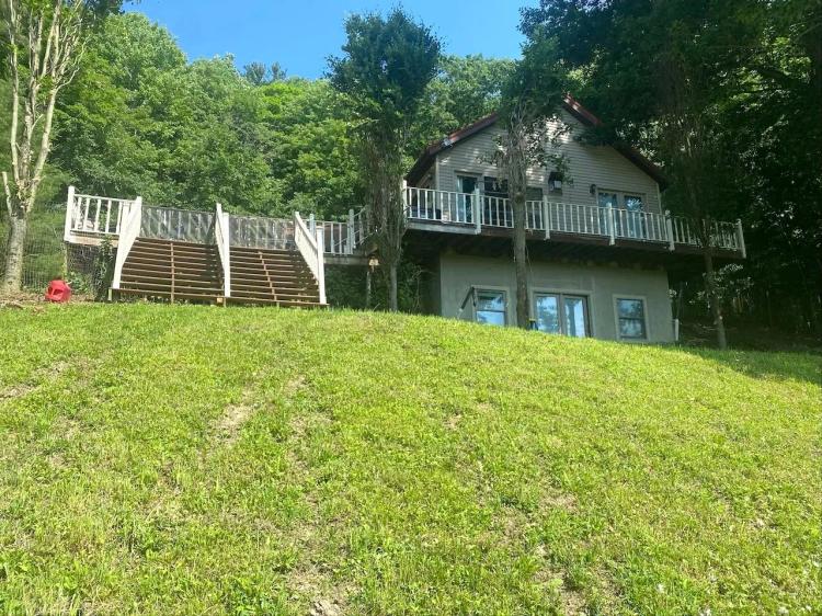 Country Home with Garage and Ponds on 18 acres in Clarksville NY 2701 State Route 305 Lot B