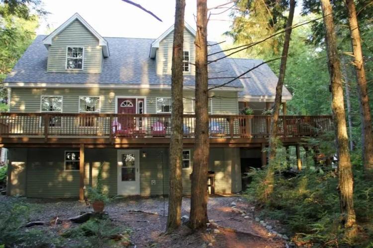 Cold Stream Pond Lakefront Home For Sale in Lowell, ME 