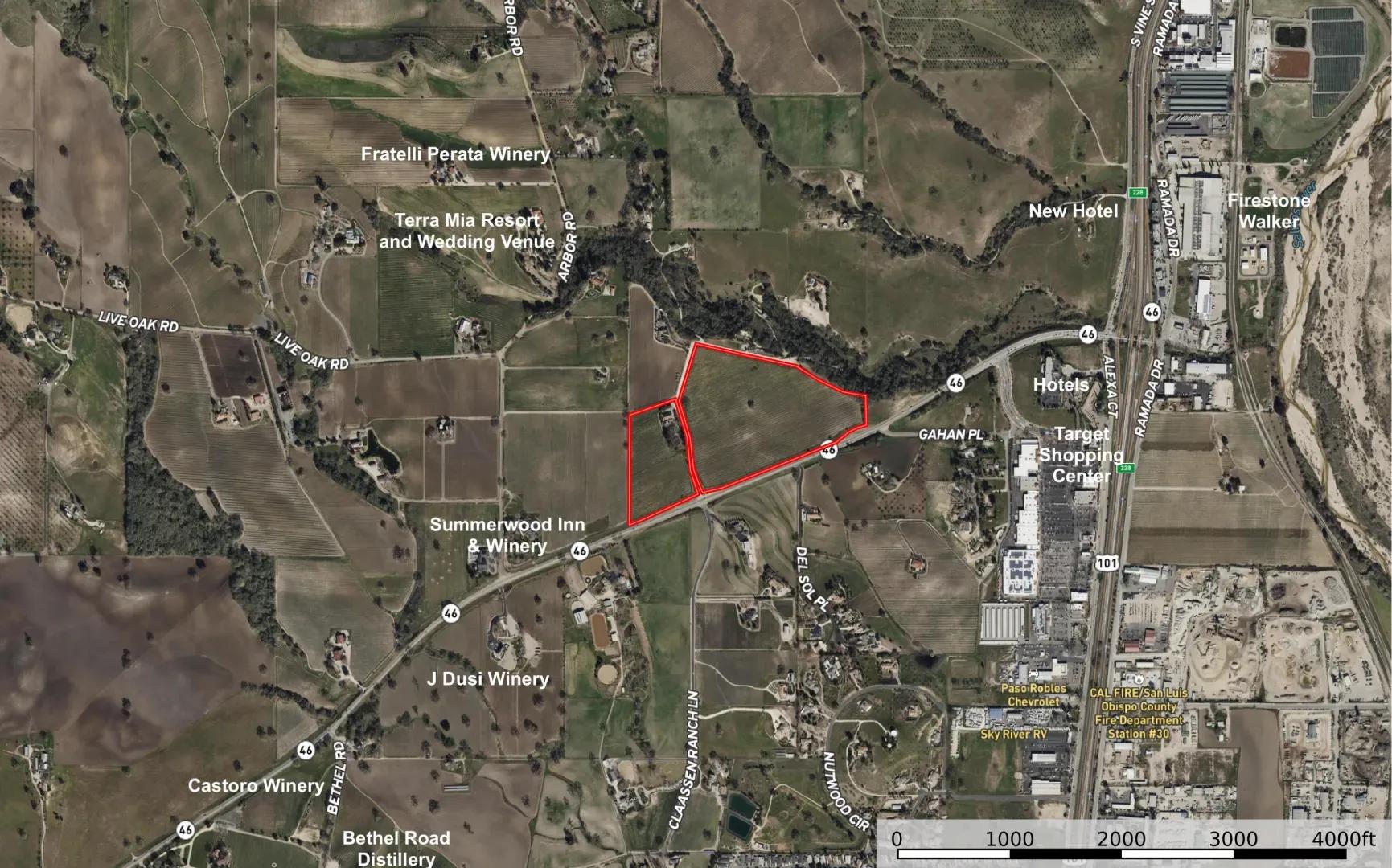 Aerial Map location map opt