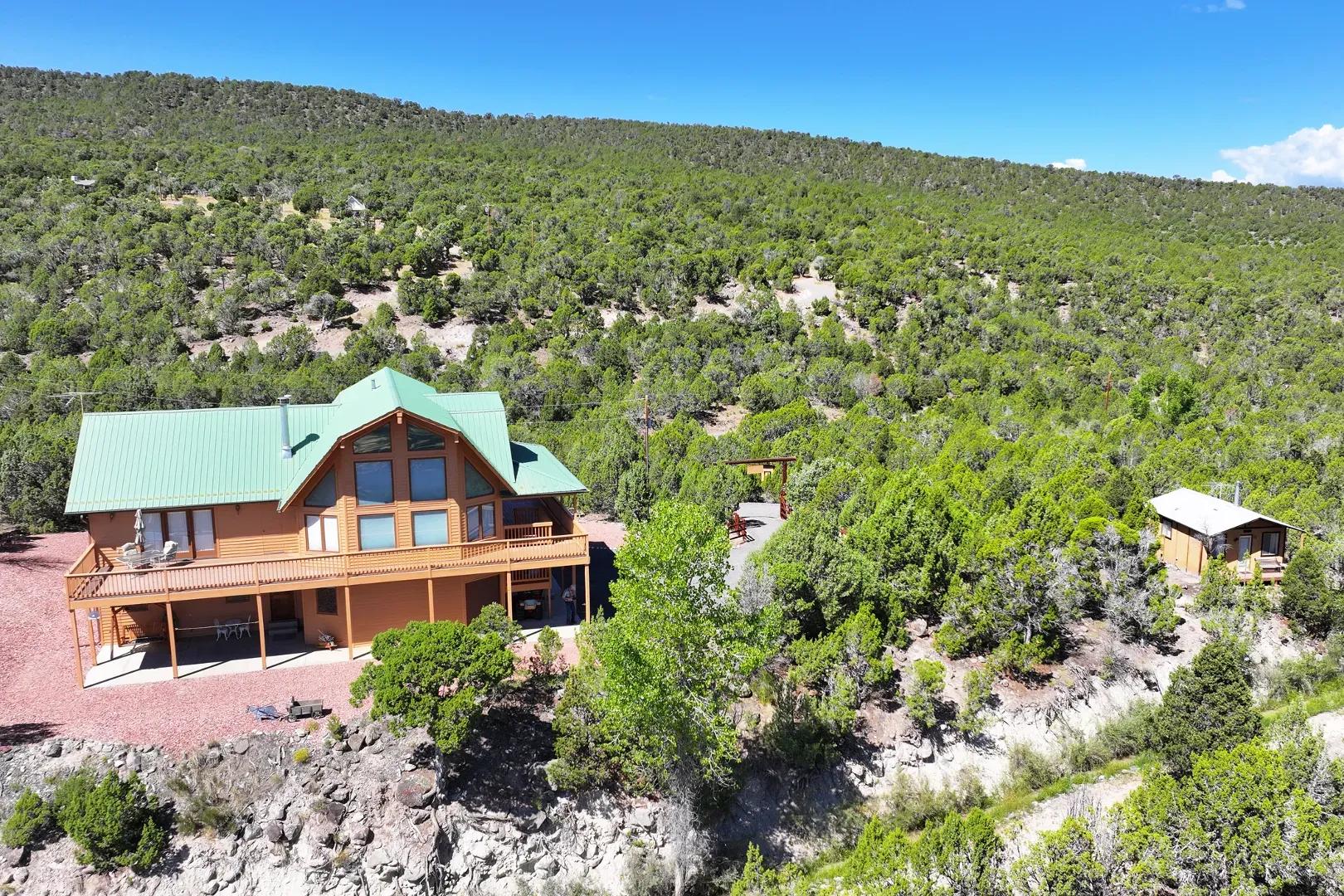 Home Cabin Acreage Borders Public Land For Sale in Colorado 1