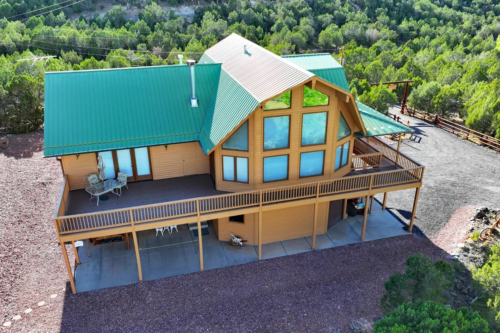 Home Cabin Acreage Borders Public Land For Sale in Colorado 39