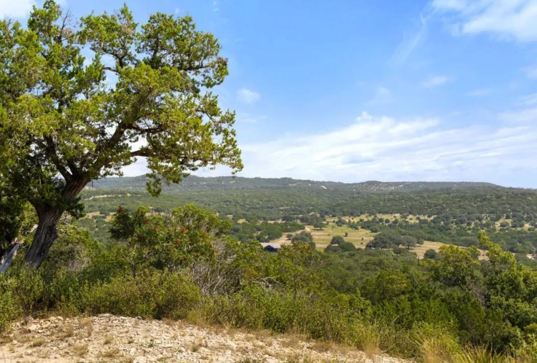 104± Acre Texas Hill Country Ranch with Home, Pool, Guest Cabin & 360° Views Near Marble Falls