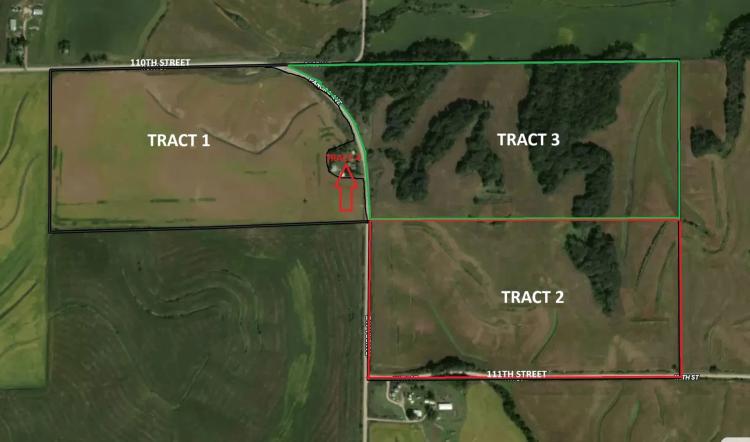 222.62 Acres Harrison County IA Land Auction