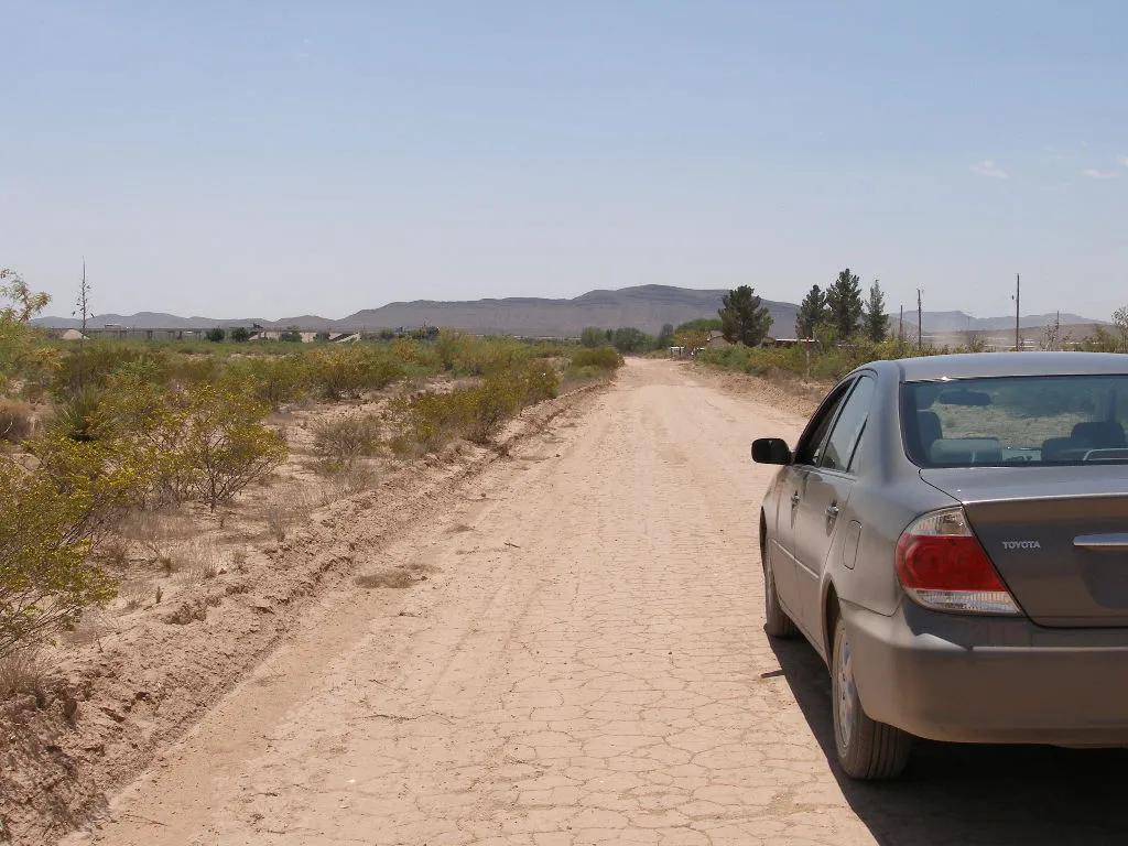 2 lots adjoining the town of Sierra Blanca * Mobiles and Modulars are allowed.  Corner