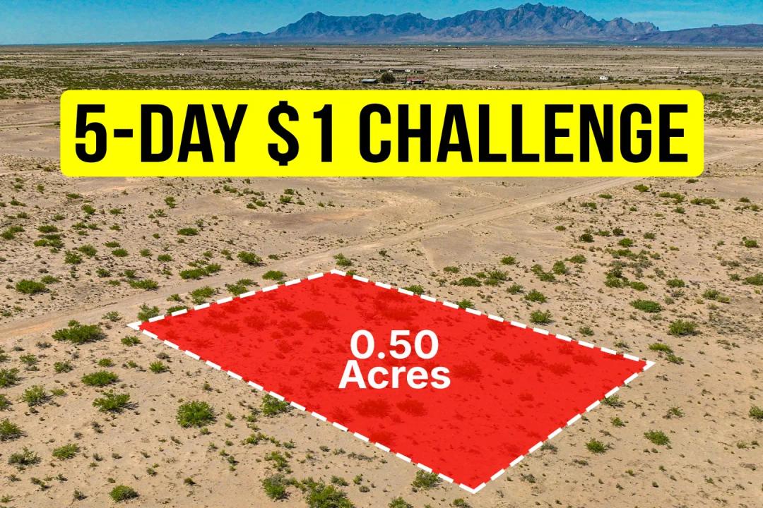 Own a 0.50-Acre Rural Lot In NM, No HOA, Near Deming - $1 Down