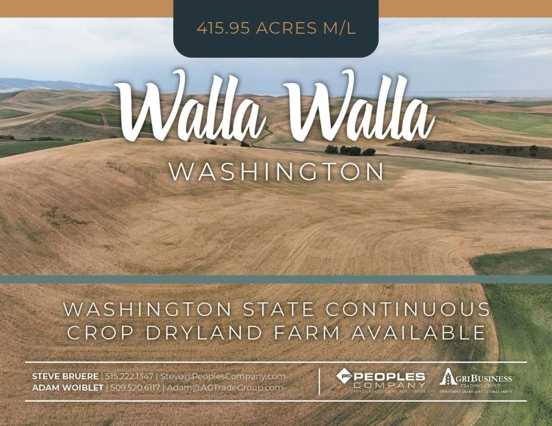 Listing #19074 - 415.95 acres in Walla Walla County, WA