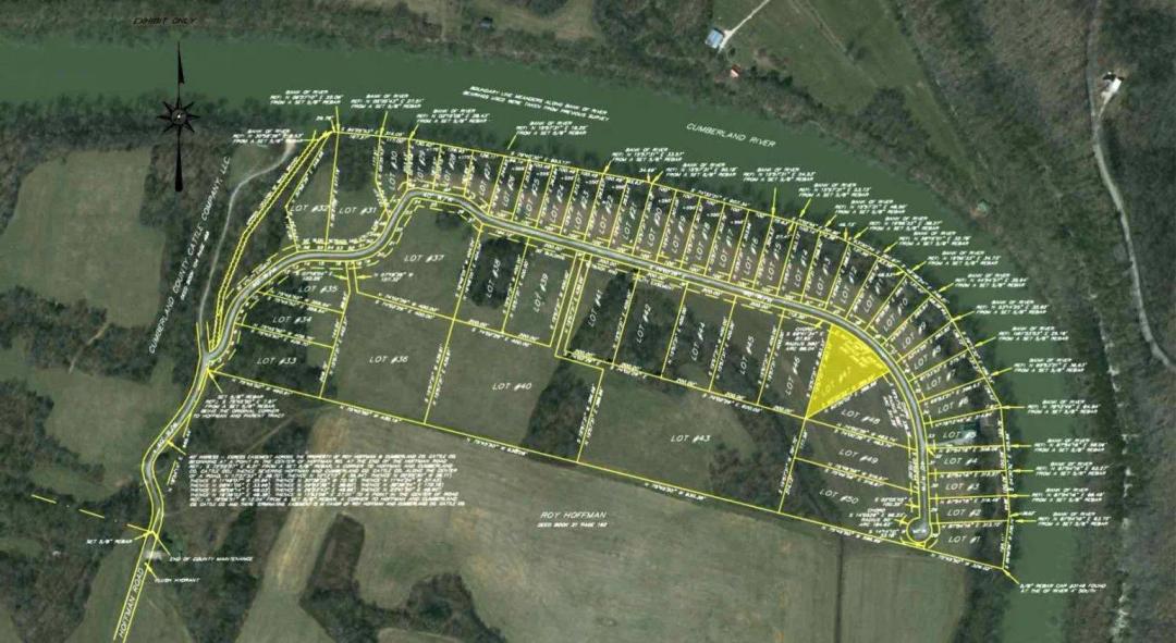 Cumberland River Property with Utilities Installed For Sale