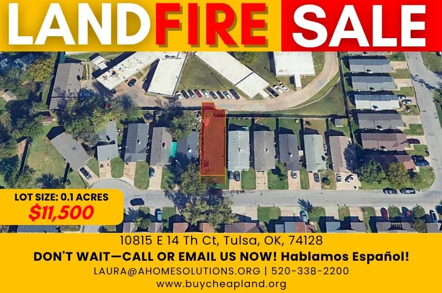 Below Market Value Tulsa Lot – Convenient Location Near Everything!