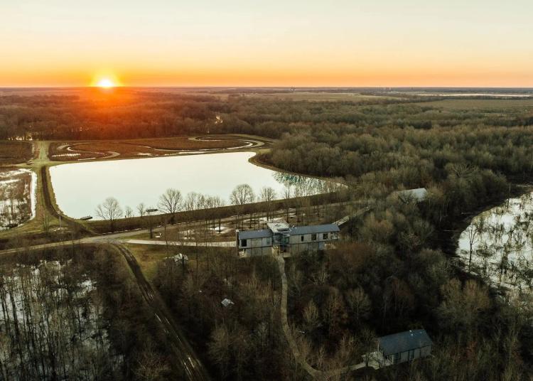 806.5 Acres With Lodging in Sunflower County, MS 