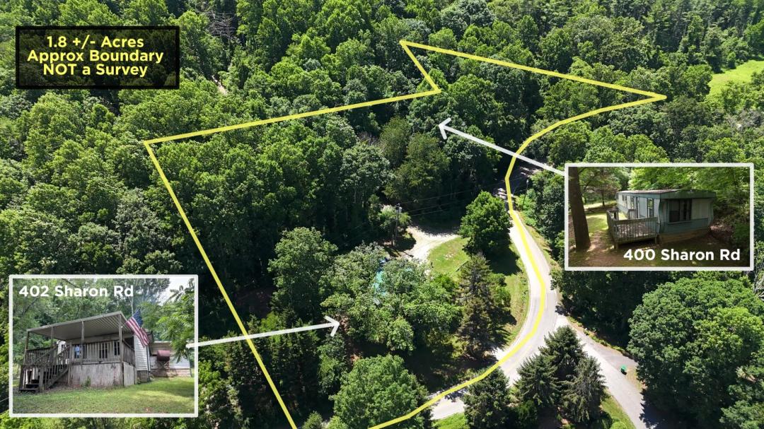1.80 Acres at 402 Sharon Rd