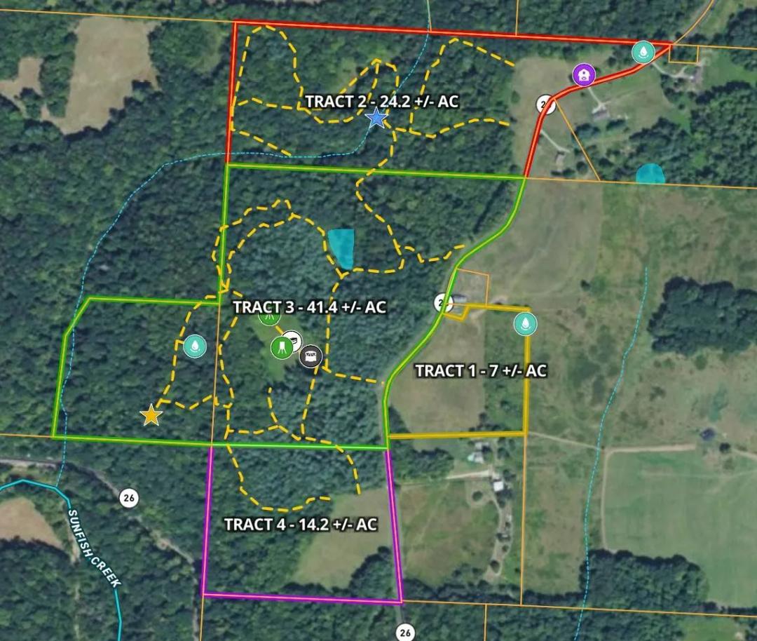 Absolute Monroe County 85.5-Acre Land Auction